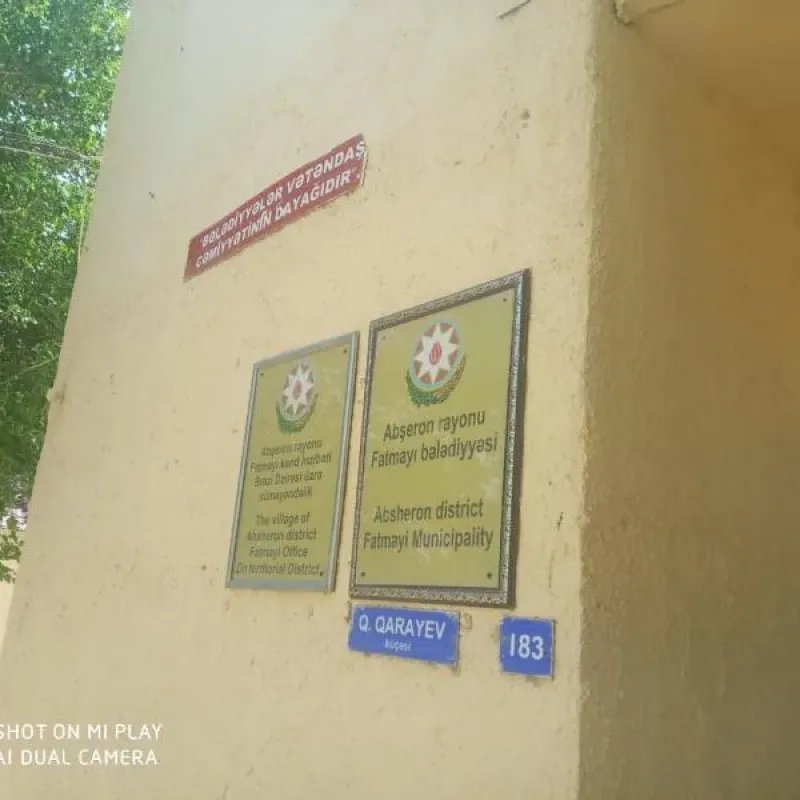 Fatmayı bələdiyyəsinin sədri ilə bağlı cinayət işi açılıb