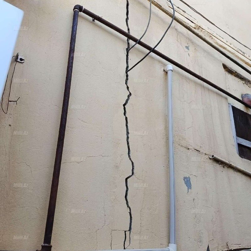 Goranboyda daha bir bina çökə bilər – FOTO