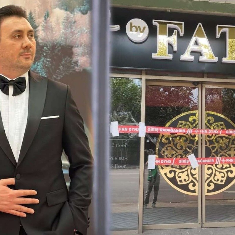 FHN Aqşin Fatehin restoranını bağladı - FOTO