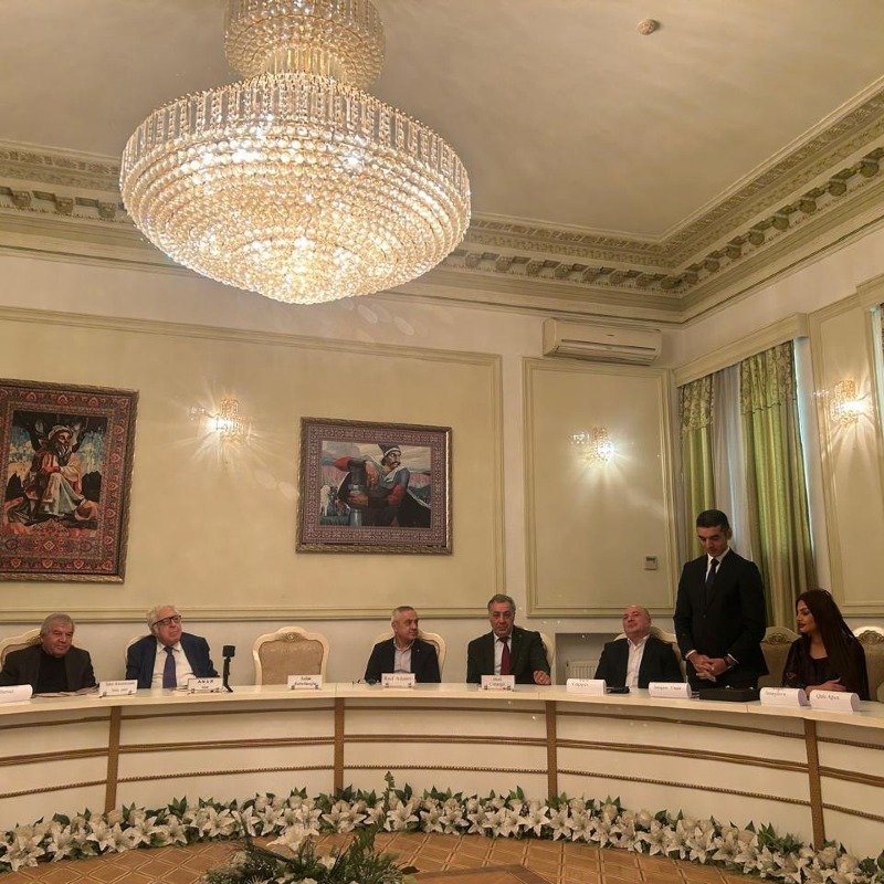 Təbrizli gənc yazar Əli Çağlanın kitabı AYB-də təqdim olunub - FOTOLAR