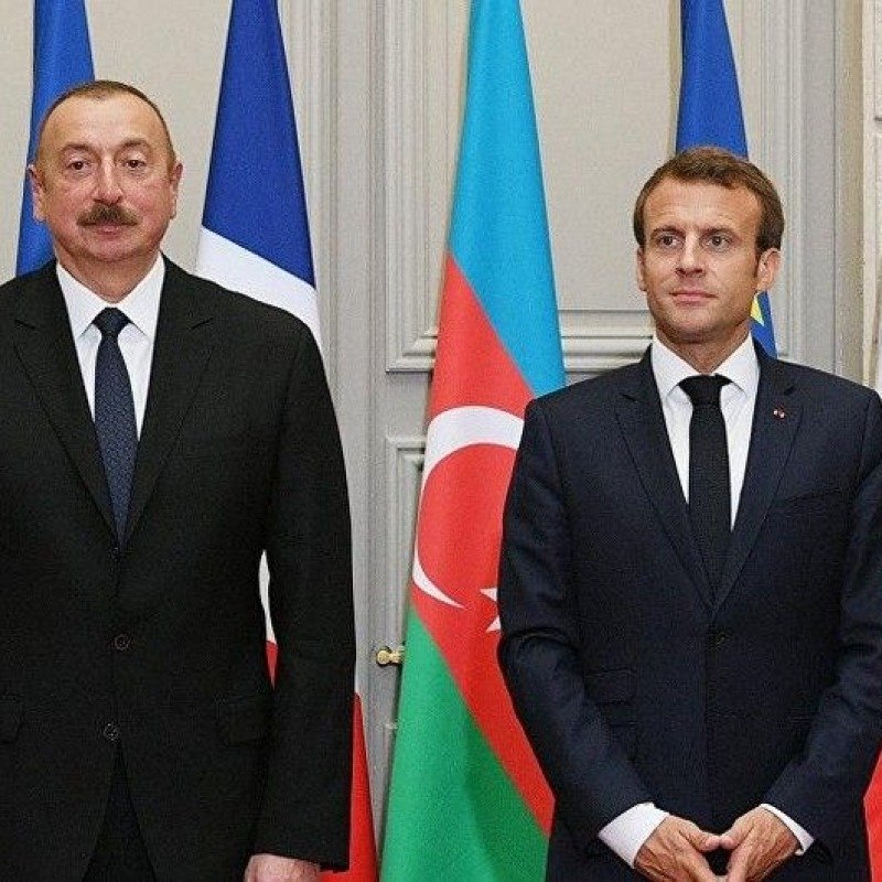 Makron Əliyevə zəng vurub, İranın dron hücumu ilə əlaqədar Fransanın Azərbaycana dəstəyini ifadə edib