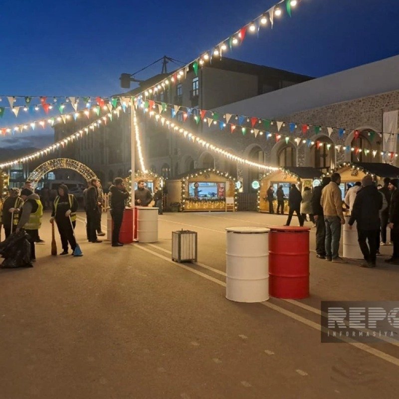 Xankəndidə "Qış nağılı" yarmarkası başlayıb