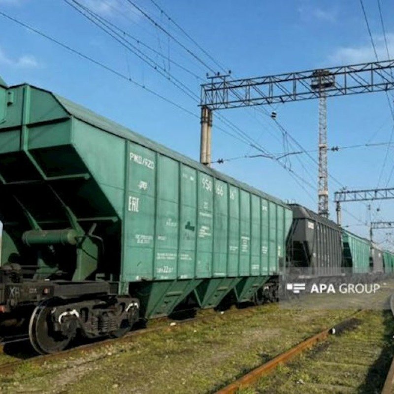 Azərbaycan ərazisindən keçən yük Ermənistana göndərildi – Fotolar